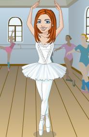 Kim's Yahoo Avatar for this entry, a ballerina on point